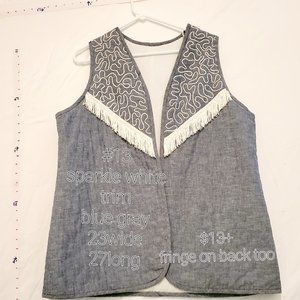 Plus size vests
